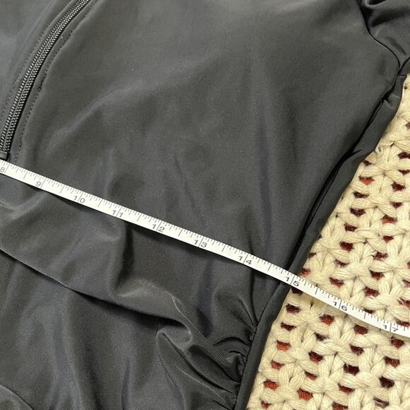 New Amazon Flutter Sleeve Rashgaurd Swimsuit Size XL Black - Picture 10 of 11